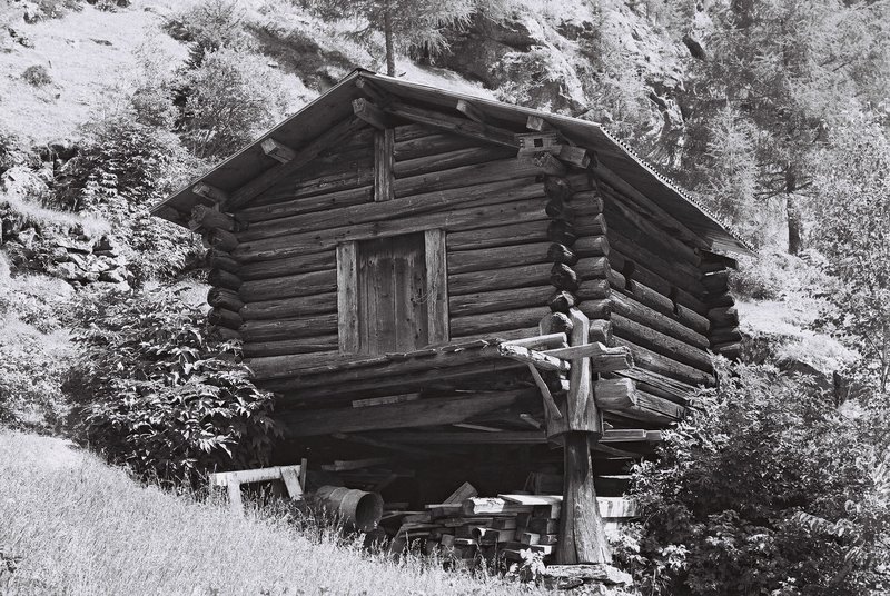 Pfostenspeicher in Sölden