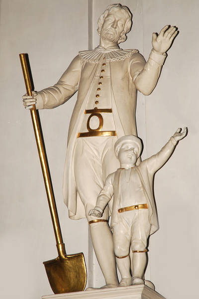 Standesgemäße Kleidung – Plastiken der vier Landstände Tirols in der Pfarrkirche Mariahilf in Innsbruck (um  1800)