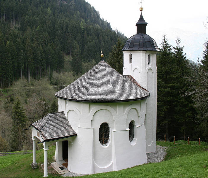 Kapelle Volderwildbad, erbaut 1625 bis 1660