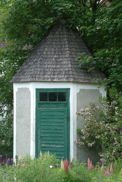 Gartenhaus beim Widum in Telfes, 1736