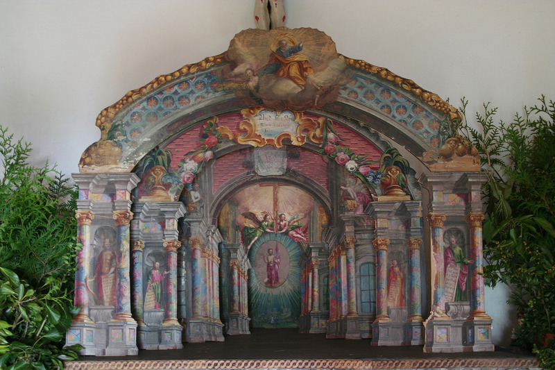 Miniatur-Ostergrab – ein Heiliges Grab zur privaten Andacht (um 1750)